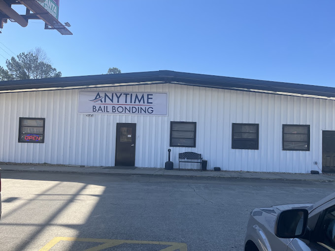 Anytime Bail Bonding Jonesboro office exterior, 9003 Tara Boulevard