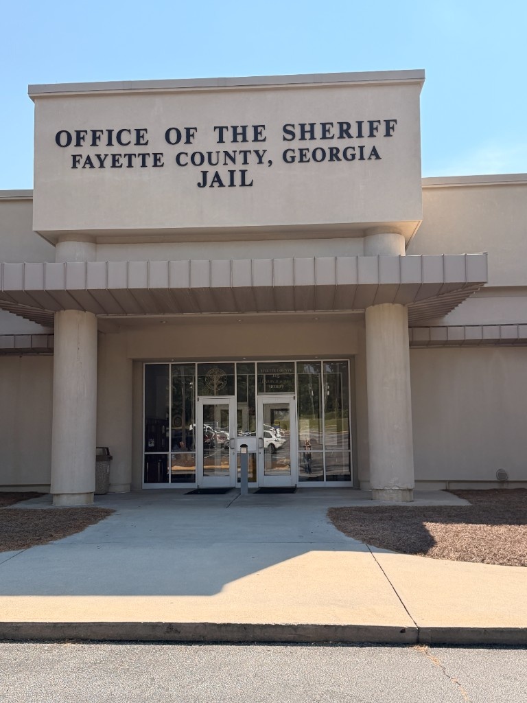 Fayette County Jail exterior, Office of the Sheriff